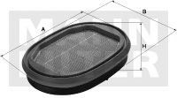 Воздушный фильтр MANN-filter CF2631
