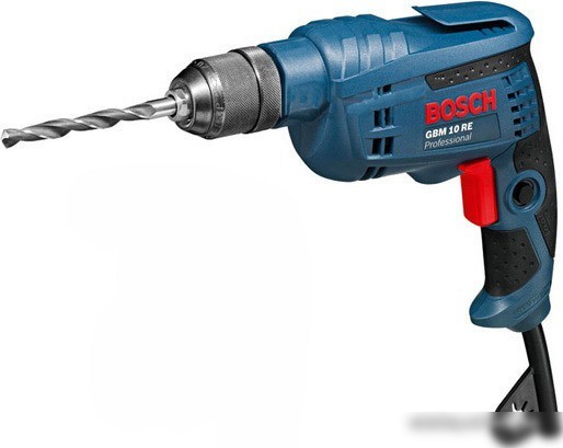 Безударная дрель Bosch GBM 10 RE [0601473600]