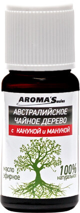 Aroma Saules Эфирное масло Австралийское Чайное Дерево с Канукой и Манукой 15 мл