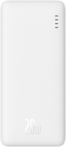 Внешний аккумулятор Baseus Airpow Fast Charge Power Bank 20W 10000mAh (белый)