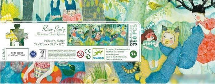 Пазл Djeco Вечеринка на реке 07618