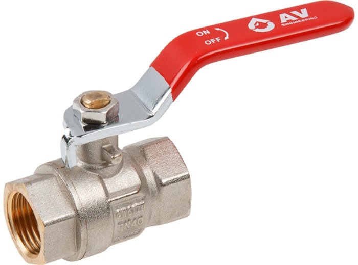 Запорная арматура AV Engineering Шаровой кран ручка ВН-ВН 1/2" AVE090012
