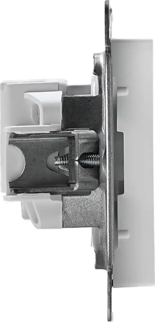 Розетка Systeme Electric AtlasDesign ATN000141 + ATN000101 (белый/белый)