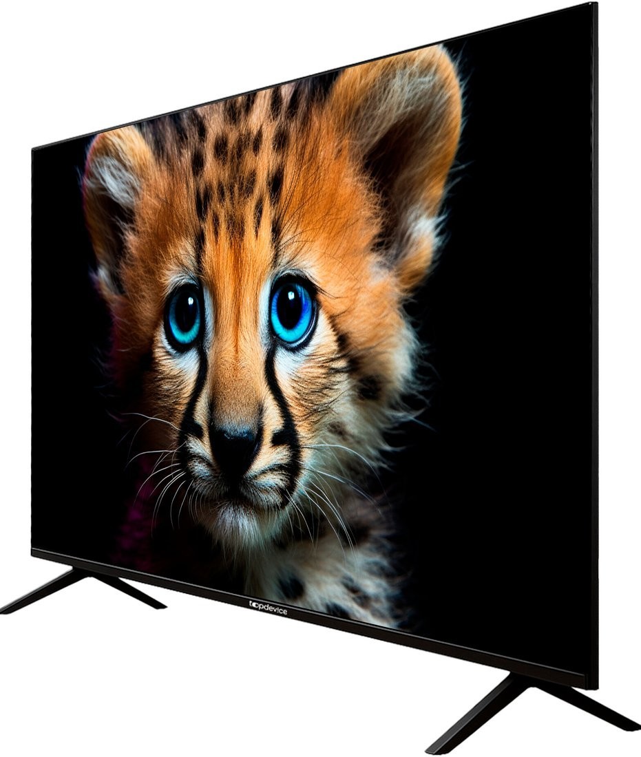 Телевизор Topdevice 55" UHD LED TV (черный)
