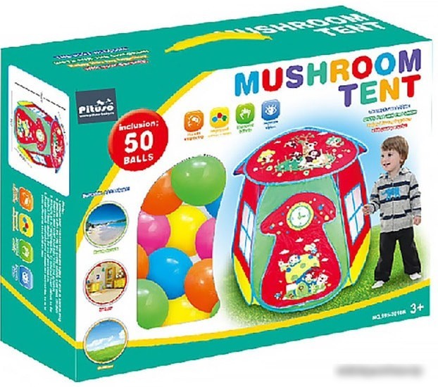 Игровая палатка Pituso Грибок + 50 шаров 995-7016B