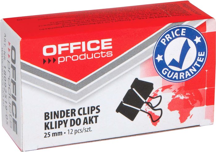 Зажим для бумаги Office Products 18092519-05