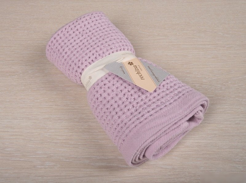 Полотенце Rechitsa textile Бисер вафля 65х105 3о423.131ж1 (лаванда 1)
