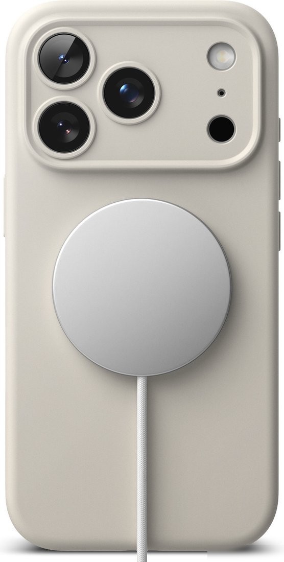 Чехол для телефона Ringke Silicone Magnetic для iPhone 17 Pro Max (Stone)