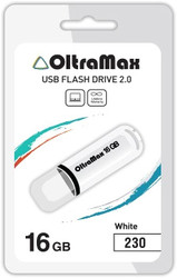 USB Flash Oltramax 230 16GB (белый) [OM-16GB-230-White]