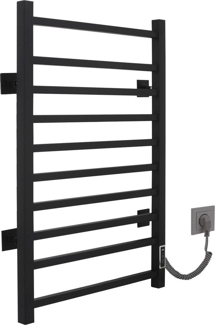 Полотенцесушитель Gloss & Reiter Pro-gress тип.Э2 Л.50x80.P10 Муар Black (П) Таймер