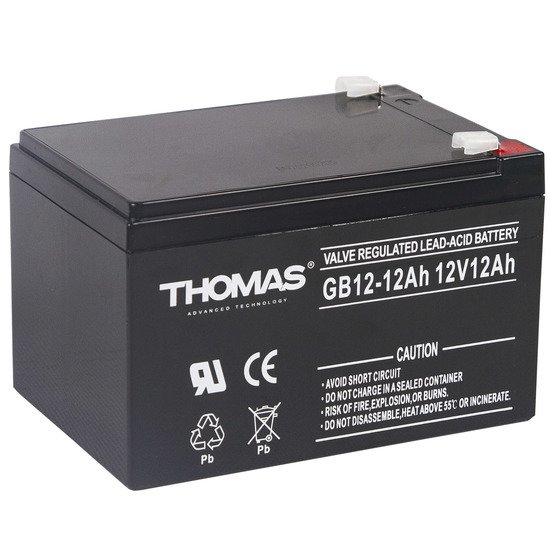 Аккумулятор для ИБП Thomas GB 12-12 Ah 12V12Ah
