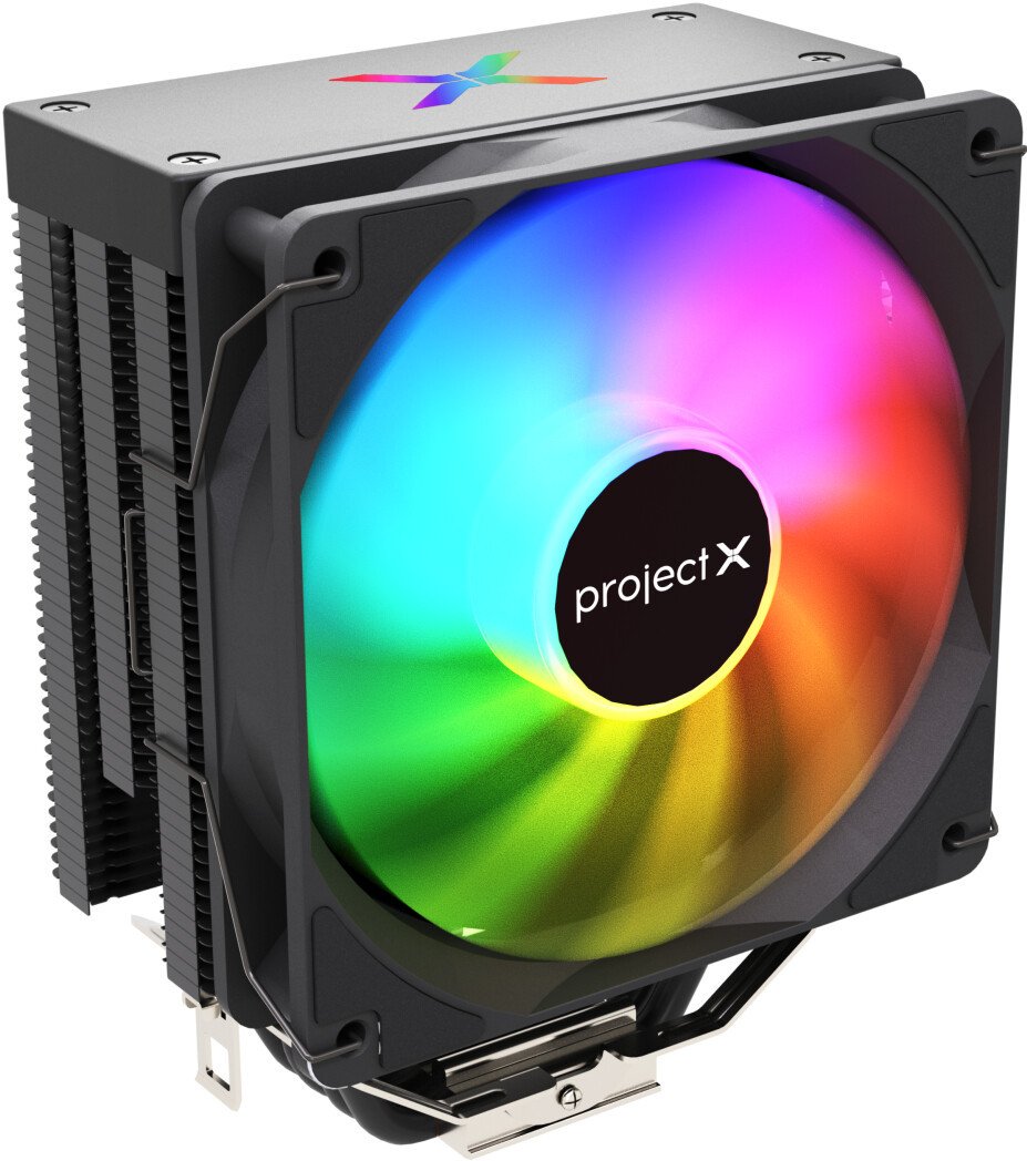 Кулер для процессора Project X A400 ARGB (черный)