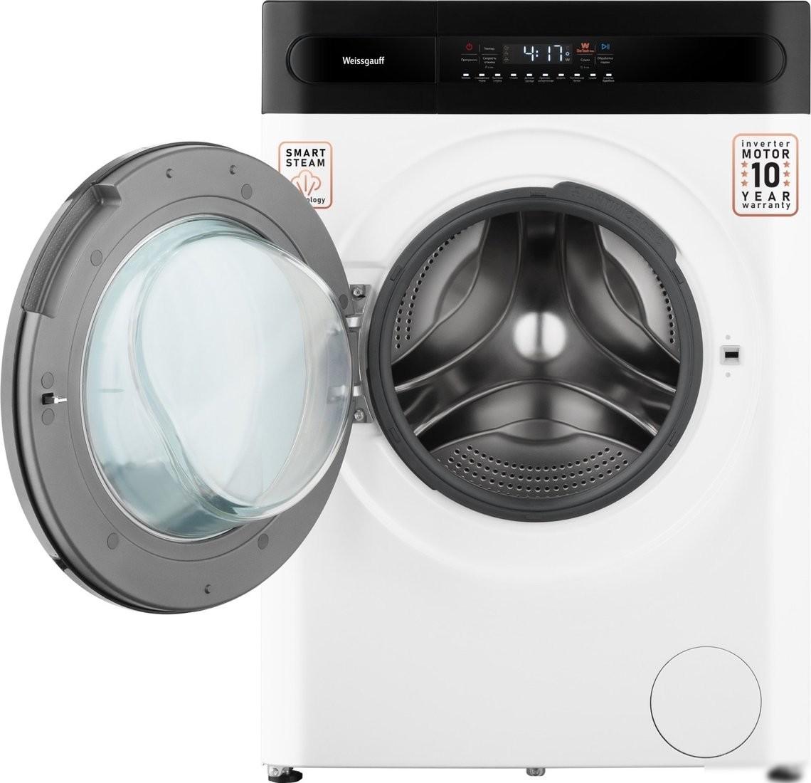 Стирально-сушильная машина Weissgauff WMD 49411 DC Inverter Steam