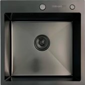 Кухонная мойка Gerhans K35050BD Decor (графит)