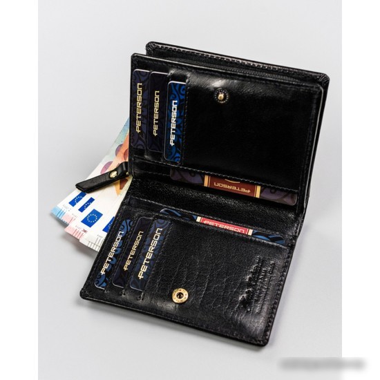 Кошелек Peterson PTN 2549-BO-1840 (черный)
