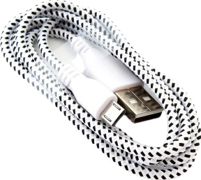 Кабель Sipl KK21L USB Type A - microUSB (1 м, белый)