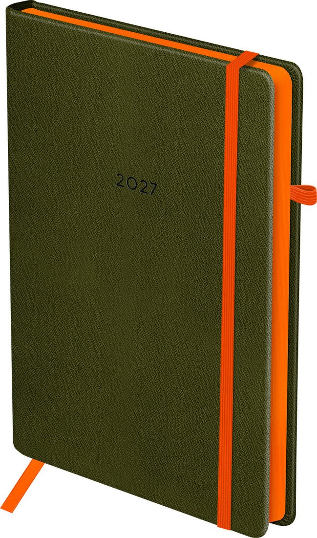 Ежедневник BG Contrast. Khaki 2027г DdА5_68101 (176л)