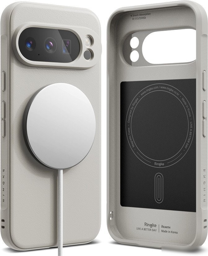 Чехол для телефона Ringke Onyx Magnetic для Pixel 10 Pro (Warm Gray)