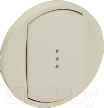 Панель выключателя Legrand Celiane 66210 с индикацией (слоновая кость)