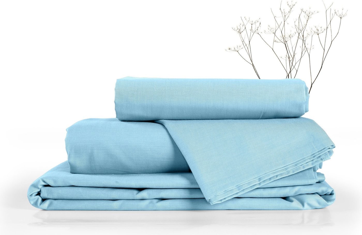 Постельное белье Verossa Melange 180x215 930926 (Aqua)