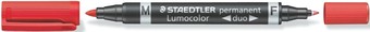 Маркер перманентный Staedtler Люмоколор двусторонний 348-2
