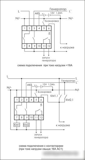 Реле контроля фаз Евроавтоматика F&F PF-441 EA04.005.002