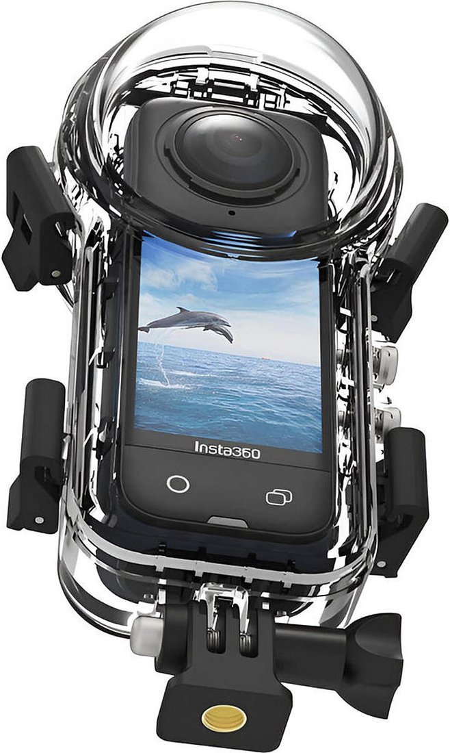 Водонепроницаемый бокс Zarrumi WPL-X5 для Insta360 X5 (прозрачный)