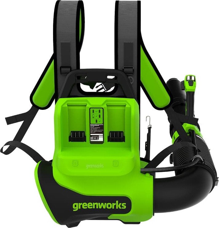 Ранцевая воздуходувка Greenworks GD40BPG2 2408107 (без АКБ)