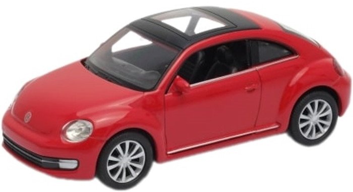 Легковой автомобиль Welly Volkswagen The Beetle 43650W (красный)
