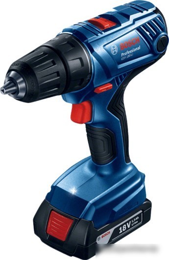 Дрель-шуруповерт Bosch GSR 180-LI Professional 06019F8109 (с 2-мя АКБ, кейс) Дрель-шуруповерт Bosch GSR 180-LI Professional 06019F8109 (с 2-мя АКБ, кейс)