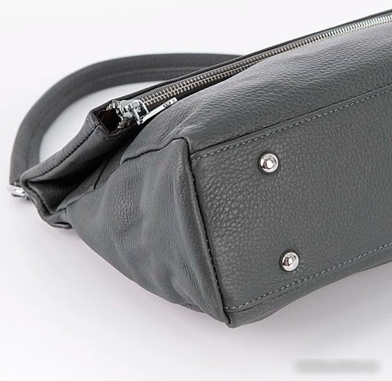 Женская сумка Poshete 892-H8217H-GRY (серый)