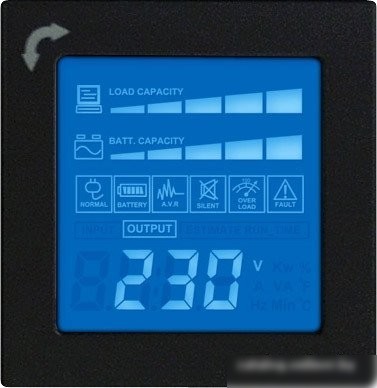 Источник бесперебойного питания CyberPower PR3000 LCD 2U (PR3000ELCDRT2U)