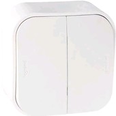 Выключатель Legrand Quteo 7 822 02 (белый)