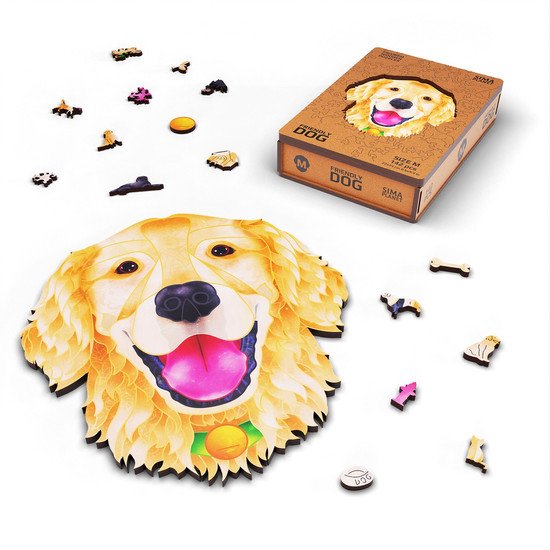 Пазл Sima-Land Friendly Dog 9375724 (142 эл)