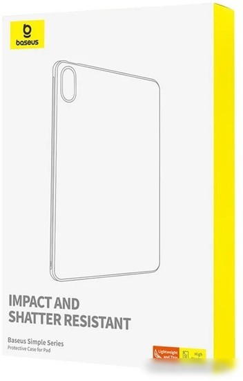 Чехол для планшета Baseus Simple Series для Apple iPad 9.7-inch (2017/2018) (прозрачный)