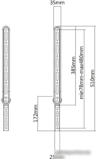 Кронштейн Ultramounts UM504 (черный)