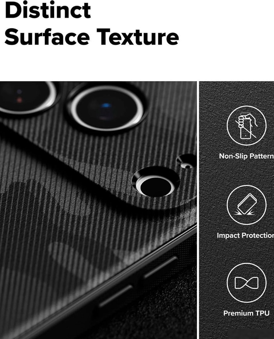 Чехол для телефона Ringke Onyx Magnetic для iPhone 17 Pro Max Camo Black