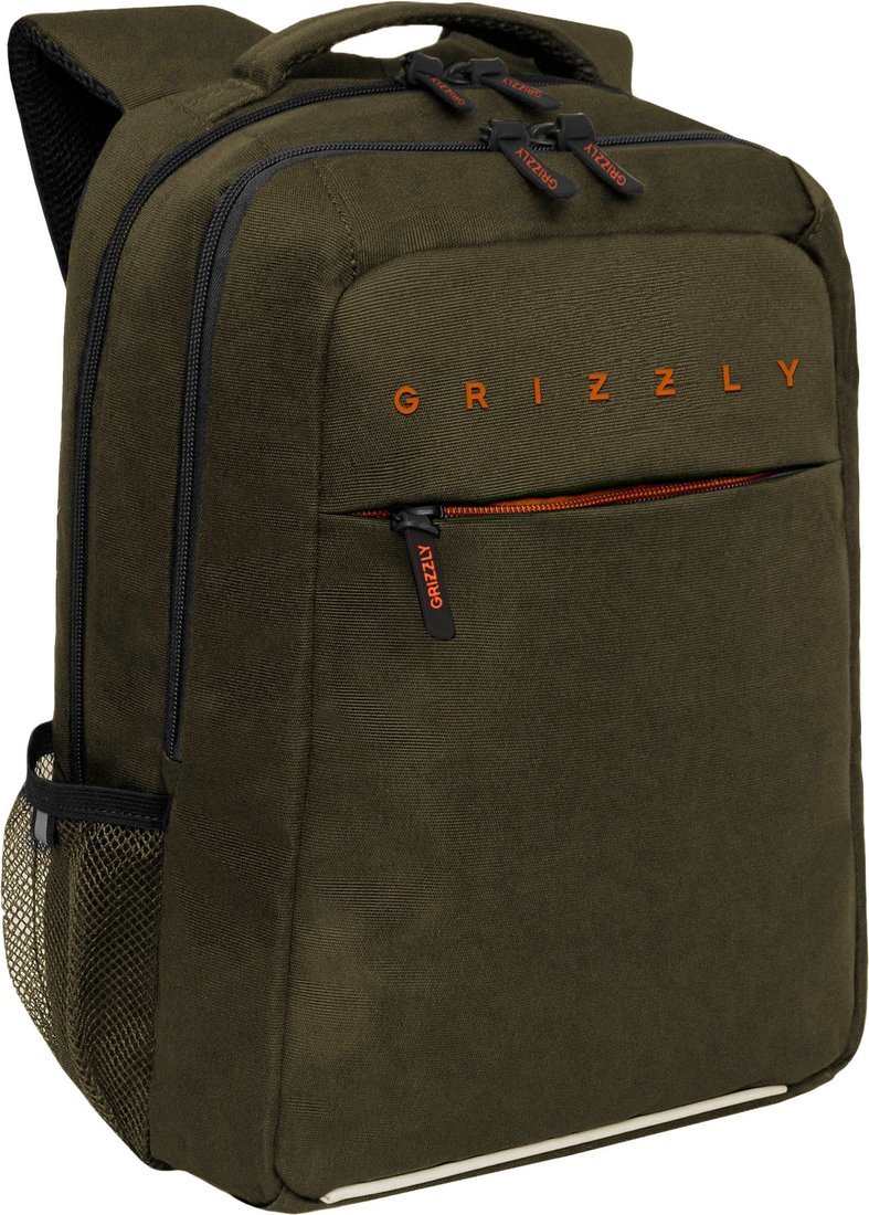 Школьный рюкзак Grizzly RB-556-1 (хаки)