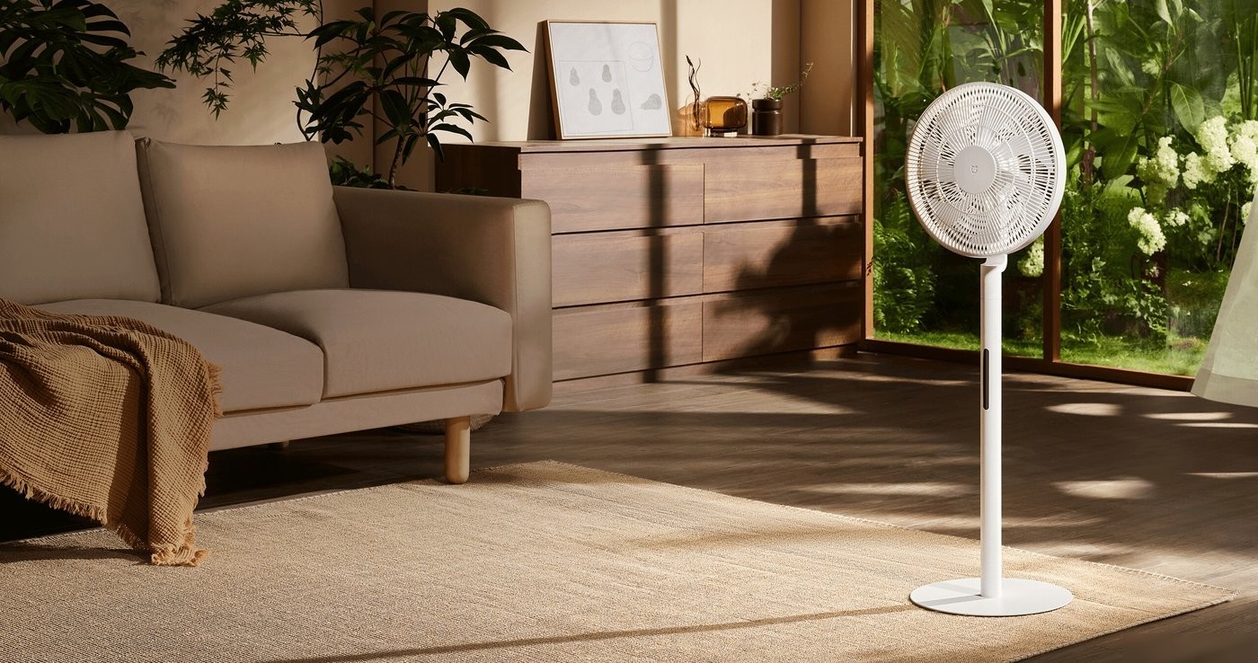Вентилятор Xiaomi Smart Standing Fan Pro Slim EU BPLDS12DM (с евровилкой)
