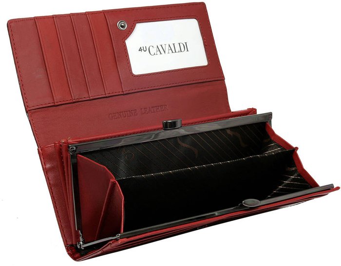 Кошелек Cedar 4U Cavaldi H24-2-RS9-5836 (красный)