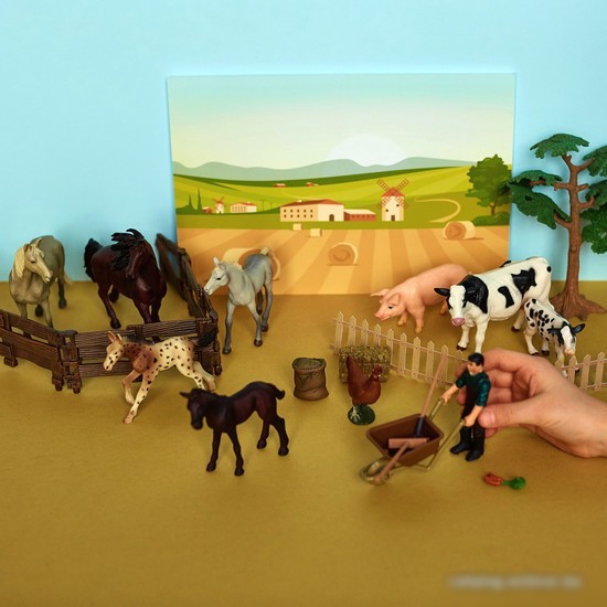 Игровой набор Masai Mara На ферме ММ205-046
