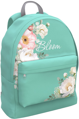 Школьный рюкзак Erich Krause EasyLine 17L Pastel Bloom. Minty 61939