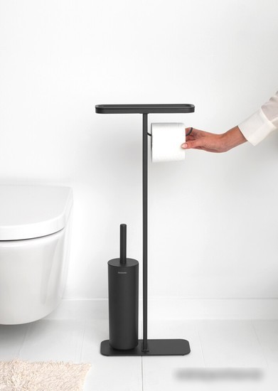 Держатель для туалетной бумаги и ершика Brabantia MindSet 303043