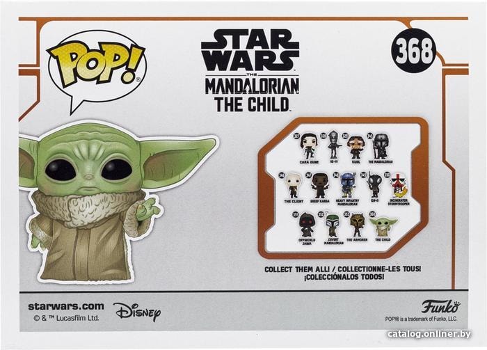 Фигурка Funko Bobble Star Wars Mandalorian The Child 48740