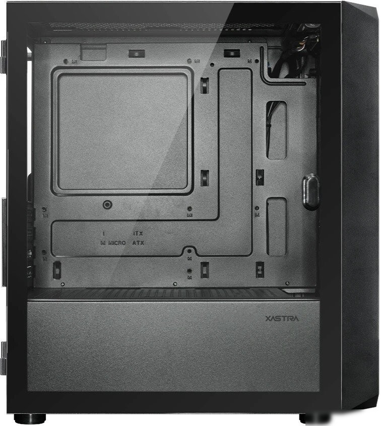Корпус XASTRA A303M 3ARGB-C6 (черный)