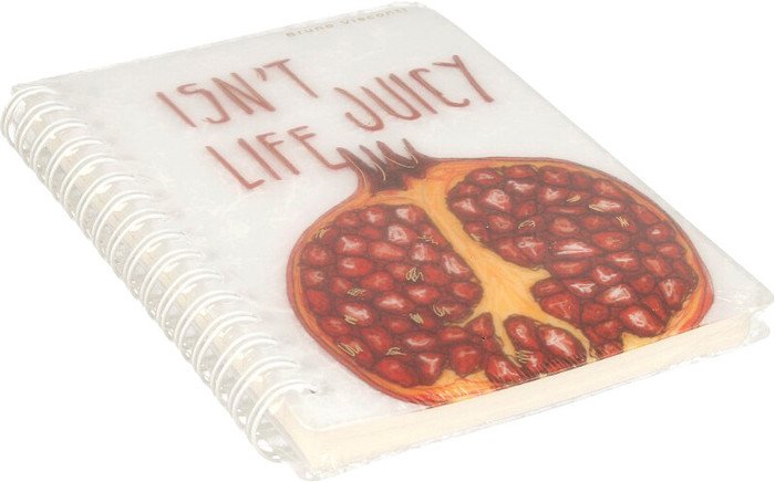 Блокнот Bruno Visconti Cute journal juicy life. гранат 3-575/07 (80 л)