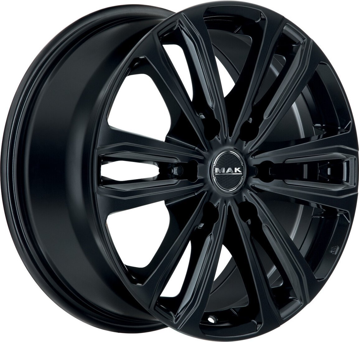Литые диски MAK Safari 6 17x7.5" 6x139.7мм DIA 106.2мм ET 25мм Gloss Black