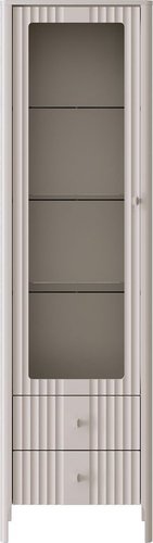 Шкаф-витрина Black Red White Dalia REG1W2S (персидский жемчуг)
