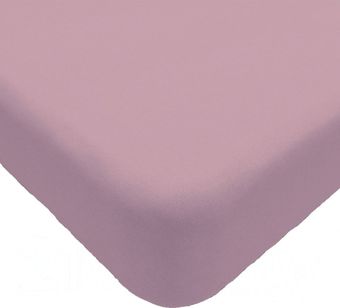 Постельное белье Luxsonia Трикотаж на резинке 90x200 Мр0010-37 (лиловый)