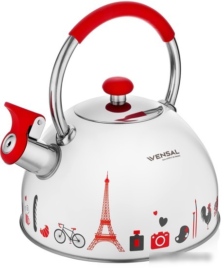 Чайник со свистком Vensal Paris VS3001 Чайник со свистком Vensal Paris VS3001